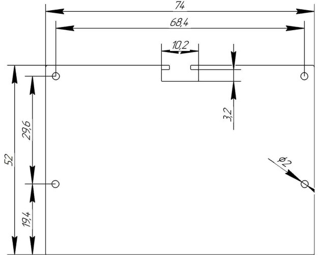 Заглушка металл 5274 сталь 1 мм - фото 2