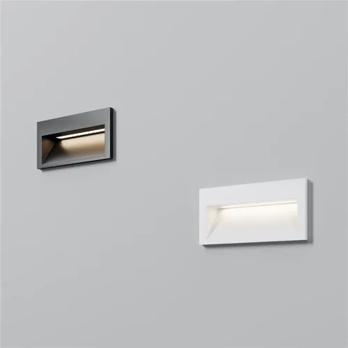 Подсветка для лестниц Футо / Futo 3000K 3Вт IP 65 (Белый) O512SL-L3W3K - фото 5