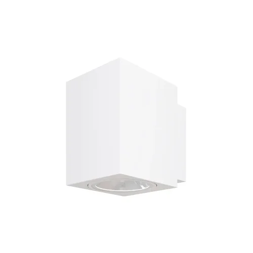 Настенный светильник Блок / Block 3000K 10Вт IP 65 (Белый) O507WL-L10W3K - фото