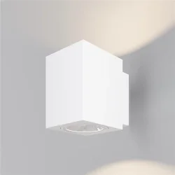 Настенный светильник Блок / Block 3000K 10Вт IP 65 (Белый) O507WL-L10W3K