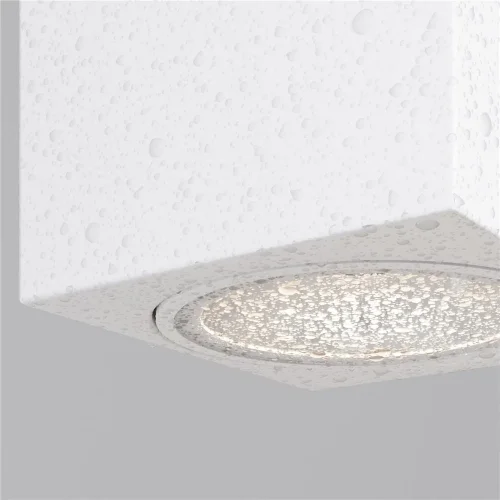 Настенный светильник Блок / Block 3000K 10Вт IP 65 (Белый) O507WL-L10W3K - фото 4