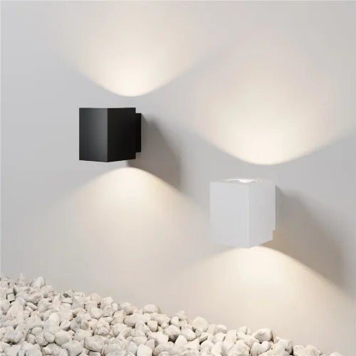 Настенный светильник Блок / Block 3000K 10Вт IP 65 (Белый) O507WL-L10W3K - фото 6