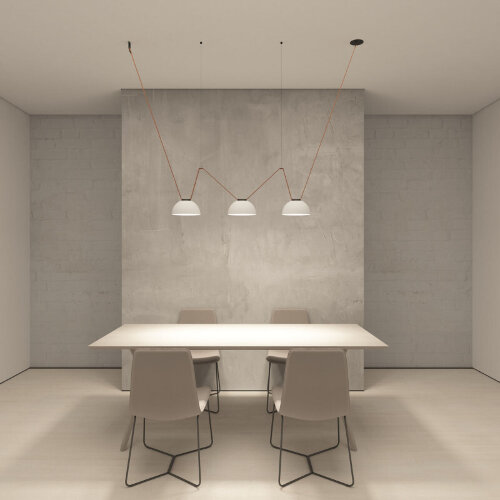 DK5561-WH+BK Cветильник для трека-ремня Belty, серия Flow, со светодиодом, D220*H117мм, 48V DC, 24W, RA90, 120°, 3000K, IP20, белый с черным, алюминий. Фото 7