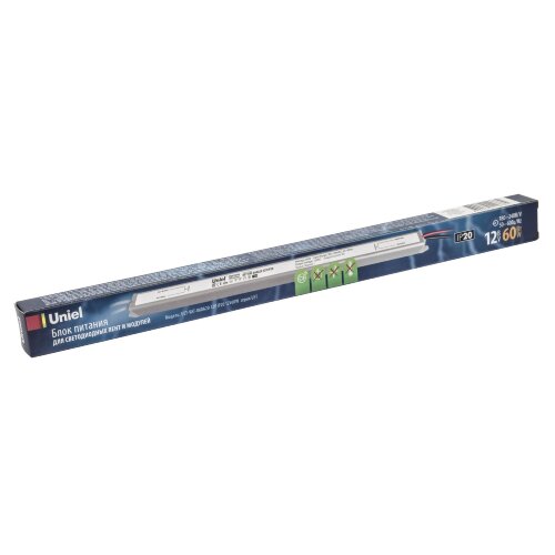UET-VAT-060A20 12V IP20 Блок питания ультратонкий, 60Вт, Металлический корпус, TM Uniel - фото 4