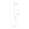 Подвесной светодиодный светильник Flinn 4W 4000К белый 50263 LED - фото 7