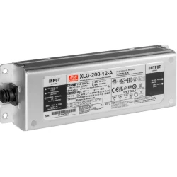 Блок питания Mean Well, герметичный, XLG-200-12A, в металлическом корпусе