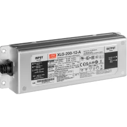 Блок питания Mean Well, герметичный, XLG-200-12A, в металлическом корпусе
