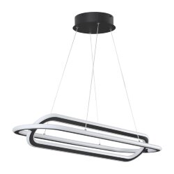 Светильник подвесной светодиодный диммируемый, в комплекте беспроводной пульт ДУ, длина провода 2м «Novotech» 359173, серия: ONDO - -