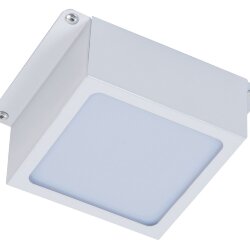 Универсальный офисный светодиодный светильник Грильято 6 Вт IP44 100x100x40 мм 4000K Опал