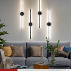 Светильник настенный светодиодный ESTETIKA ART-60C-30BL 10Вт 230В 3000K 700Лм 600х60x98 черный IN HOME