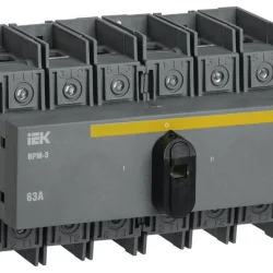 Выключатель-разъединитель модульный 3п 63А ВРМ-3 KARAT IEK MVR30-3-063