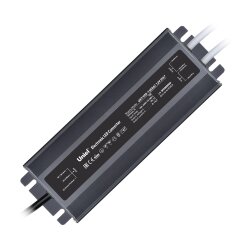 UET-VAF-150A67 12V IP67 2 выхода Блок питания ультратонкий, 150Вт, Металлический корпус, TM Uniel