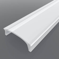 Рассеиватель поликарбонатный для профиля LC-LRM-M16-2 матовый