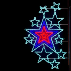 Светодиодная Консоль «Звездное Сияние» 120 х 210 см, 220В