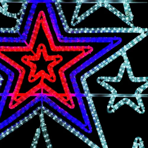 Светодиодная Консоль «Звездное Сияние» 120 х 210 см, 220В. Фото 2.