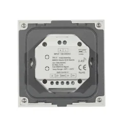 Сенсорная панель T11-1 White IC15 (220V, DIM, 4 zone, DMX512, RF 2.4GHz)