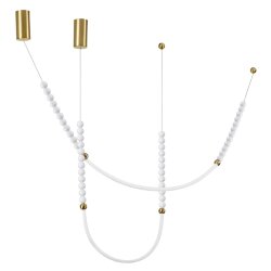 Подвесной светильник «ODEON LIGHT» 6639/24CL, серия: MONELLA (крепление на планке)