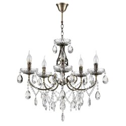 Люстра «LUMION» 8190/5, серия: LINN (крепление на крюк) - -