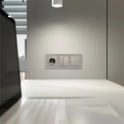 Клавиша для выключателя перекрестного (дымчатый) W1219004