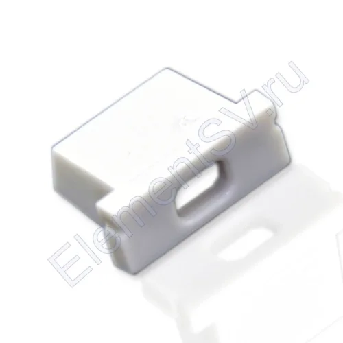 Заглушка с отверстием для профиля A1506 (551) - фото.