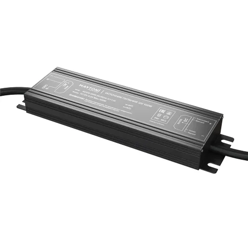 Источник напряжения PSI001 12В 100Вт IP 67 20206 (Черный) 020206 - фото 2