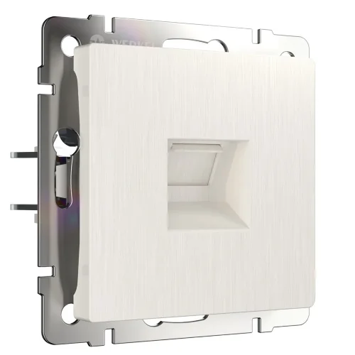 Розетка Ethernet RJ-45 (перламутровый рифленый) W1181013 - фото