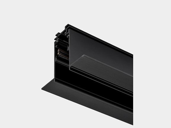 Шинопровод встраиваемый глубокий под шпаклевку, серия SY-LINK, Черный, IP20, SY-LINK-20T2-2.5-BL. Фото 4