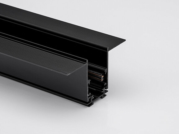 Шинопровод встраиваемый глубокий под шпаклевку, серия SY-LINK, Черный, IP20, SY-LINK-20T2-2.5-BL - фото