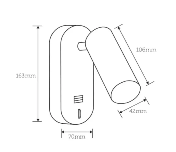Настенный светильник (бра) Freya FR10001WL-L4B (Черный) - фото 8