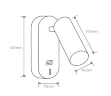 Настенный светильник (бра) Freya FR10001WL-L4B (Черный) - фото 8