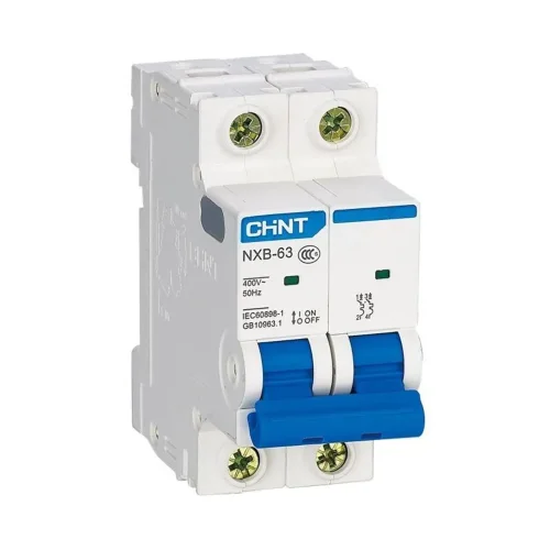 Выключатель автоматический модульный 2п C 40А 6кА NXB-63 (R) CHINT 814096 - фото