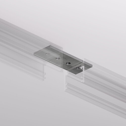 TR5730-AL Соединительная пластина трека, для трека Shine, серия Base, алюминий. Фото 2