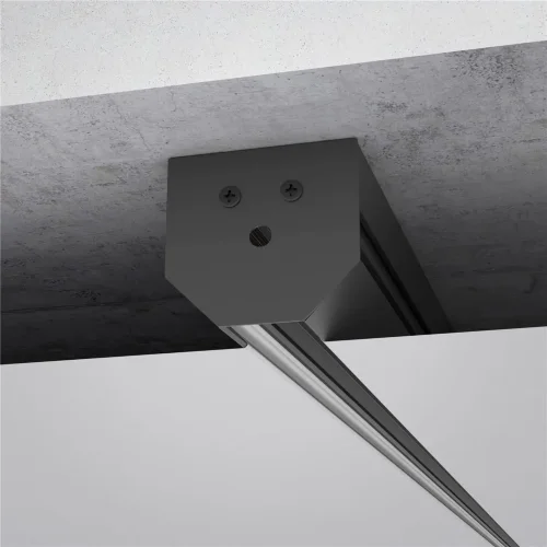 Slim Magnetic Шинопровод в натяжной потолок с декоративными вставками черный (2м) 85204/00 85204/00 - фото 3