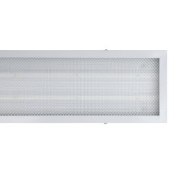 ULP-Q105 18120-45W-6500K WHITE M3 Светильник светодиодный потолочный универсальный, Дневной свет 6500K, Рассеиватель призма, Встроенный и-п, Корпус белый