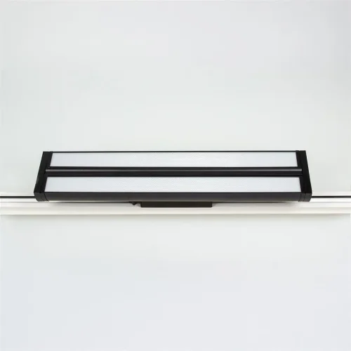 Светодиодный трековый светильник 2L JH-U6 PX302 (220VAC, 2x24W, white 6000K, 120°, черный) - фото II