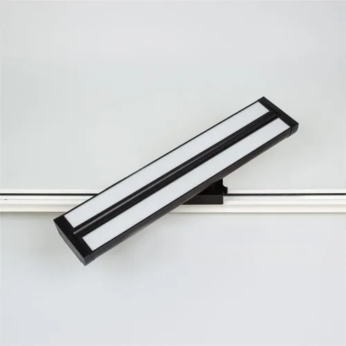 Светодиодный трековый светильник 2L JH-U6 PX302 (220VAC, 2x24W, white 6000K, 120°, черный) - фото III