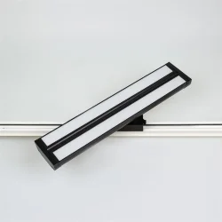 Светодиодный трековый светильник 2L JH-U6 PX302 (220VAC, 2x24W, white 6000K, 120°, черный)