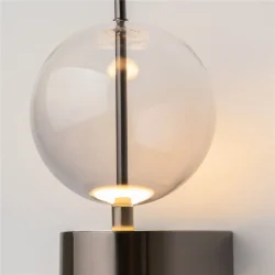 Настенный светильник (бра) Double Moon 3000К 8Вт (Черный)