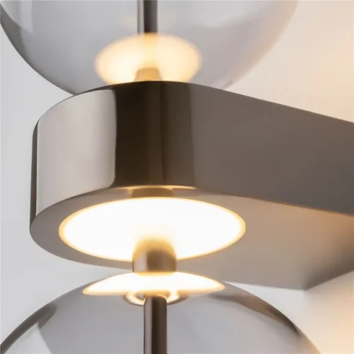 Настенный светильник (бра) Double Moon 3000К 8Вт (Черный) - фото 12