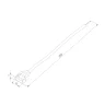 Коннектор для лент COB 24V 480Led 14W IP68 гибкий односторонний 95133/00 - фото 4
