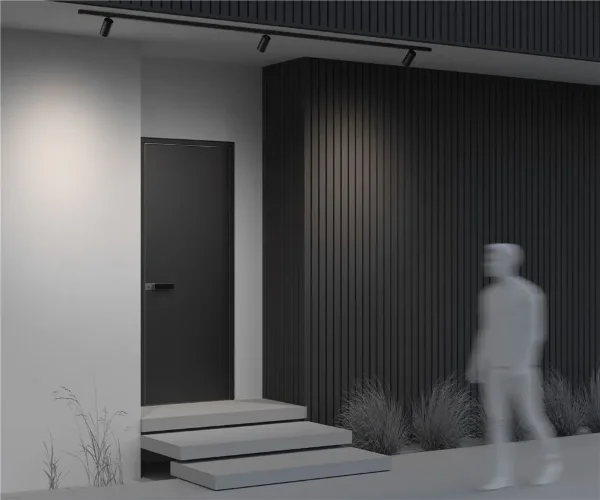 Уличный трековый светильник Focus Led Exility IP 4000К 20Вт 36° черный (Черный) - фото 9