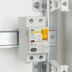 Выключатель дифференциального тока (УЗО) 2п 63А 100мА тип ACS ВД1-63S KARAT IEK MDV12-2-063-100