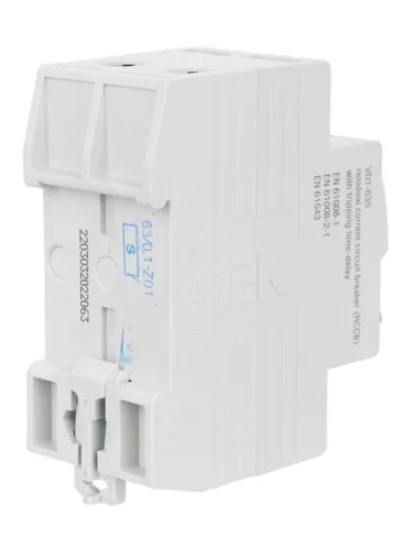 Выключатель дифференциального тока (УЗО) 2п 63А 100мА тип ACS ВД1-63S KARAT IEK MDV12-2-063-100 - фото 3