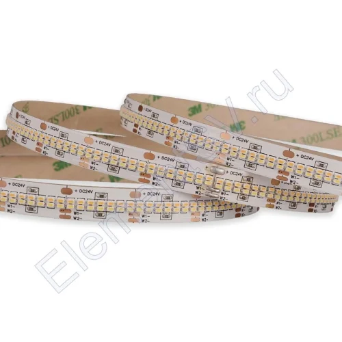 Светодиодная лента LUX class, 2110, 700led/m, CCT (white+warm white), 24V, IP20, CRI>90 A213 - фото.