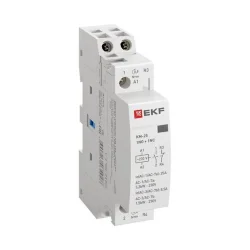 Контактор модульный КМ 25А NО+NC (1 мод.) EKF km-1-25-11