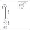Подвес «LUMION» 8008/1A, серия: BALLONS (крепление на планке). Фото 3.