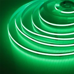 Светодиодная лента COB, 336 chip/m, green, 12V, IP20, A234