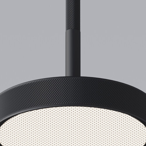 Подвесной светильник Plate / черный - Фото 3