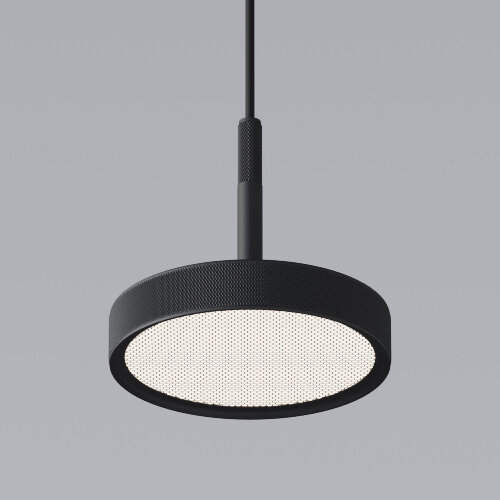Подвесной светильник Plate 14W 4000K черный - фото 1