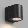 DK9790-BK Настенный уличный светильник NARVIK, IP44, GU10 LED, до 15 Вт, черный, алюминий. Фото 3